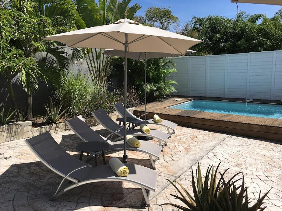 Villa Avec Piscine Privee แซงต์-ฟรองซัวส์ ภายนอก รูปภาพ