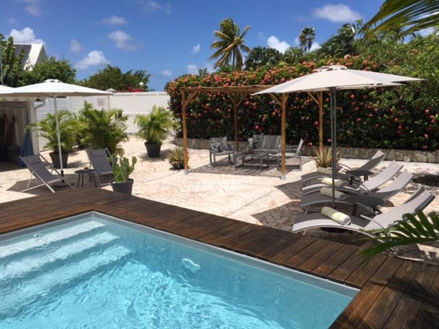 Villa Avec Piscine Privee แซงต์-ฟรองซัวส์ ภายนอก รูปภาพ
