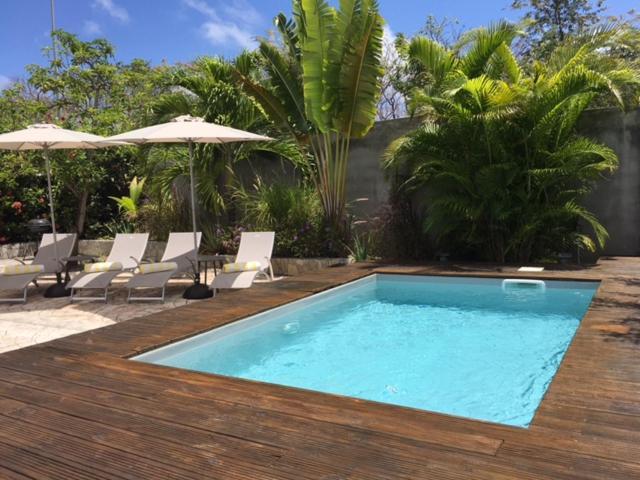Villa Avec Piscine Privee แซงต์-ฟรองซัวส์ ภายนอก รูปภาพ