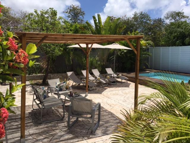 Villa Avec Piscine Privee แซงต์-ฟรองซัวส์ ภายนอก รูปภาพ